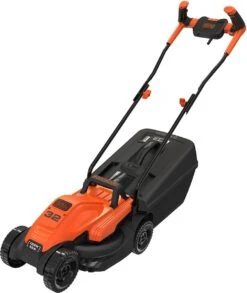Black & Decker Black & Decker BEMW451BH-QS Tondeuse à Gazon Marcher Derrière Un Tracteur Tondeuse Secteur Noir, Orange -Outils Pro Soldes 1011x1200