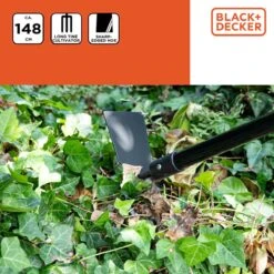 Black & Decker BLACK+DECKER Cultivateur Avec Houe BXGTTO7009 - Outil Combi - Poignée 148CM - Dents Longues Et Bord De Houe Pointu - Zwart/ Oranje -Outils Pro Soldes 1200x1200 45