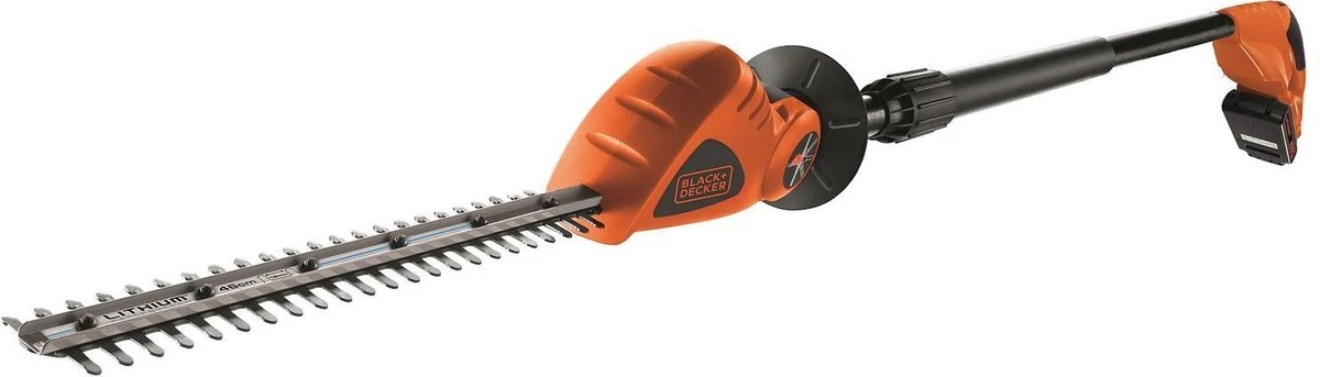 Black & Decker BLACK+DECKER GTC1843L20-QW Taille-haie Sur Mât -18V - 45cm - Avec Batterie Et Chargeur 3 Black & Decker BLACK+DECKER GTC1843L20-QW Taille-haie Sur Mât -18V - 45cm - Avec Batterie Et Chargeur