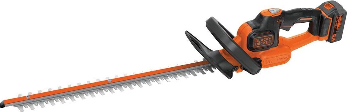 Black & Decker Taille-haie BLACK + DECKER GTC18504PC-QW - 18V - 50cm - Avec Batterie Et Chargeur 3 Black & Decker Taille-haie BLACK + DECKER GTC18504PC-QW - 18V - 50cm - Avec Batterie Et Chargeur