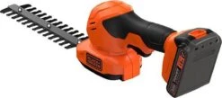 Black & Decker BLACK+DECKER BCSS18D1-QW Cisailles à Gazon Et Arbustes - Avec Lames Interchangeables - Batterie Et Chargeur Inclus -Outils Pro Soldes 1200x531