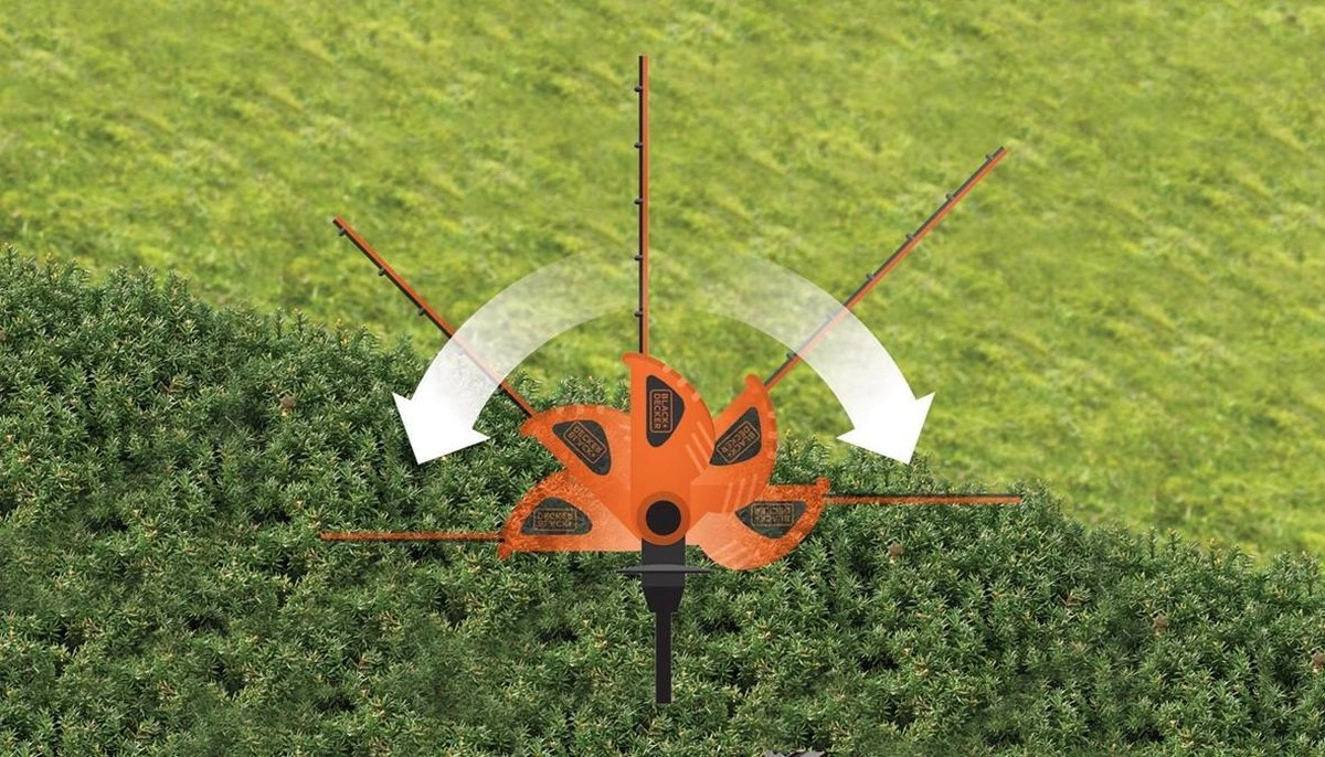 Black & Decker BLACK+DECKER GTC1843L20-QW Taille-haie Sur Mât -18V - 45cm - Avec Batterie Et Chargeur 6 Black & Decker BLACK+DECKER GTC1843L20-QW Taille-haie Sur Mât -18V - 45cm - Avec Batterie Et Chargeur - Image 4