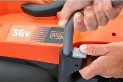 Black & Decker Black & Decker BCMW3336N Tondeuse à Gazon Poussée Batterie Noir, Orange -Outils Pro Soldes 1200x808 2