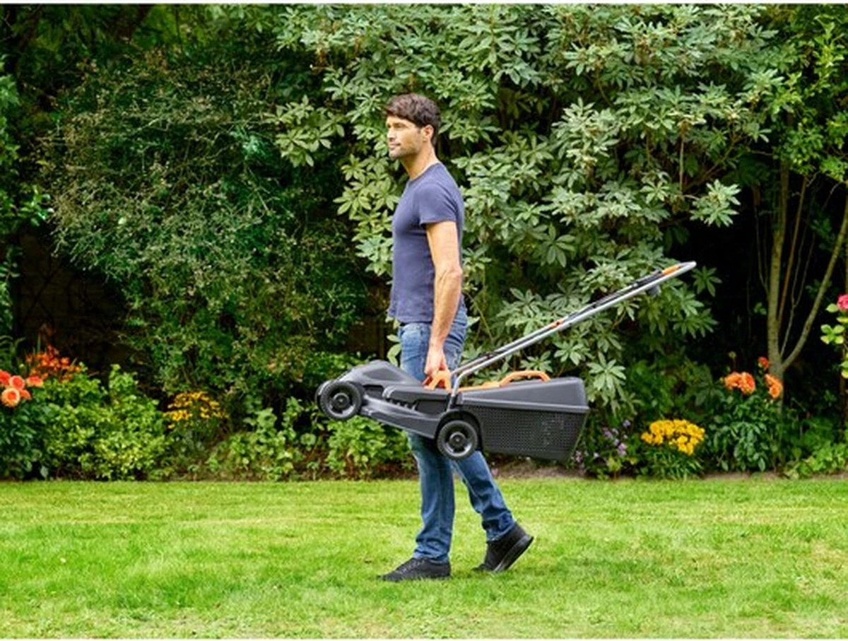 Black & Decker Black & Decker BEMW351-QS Tondeuse à Gazon Marcher Derrière Un Tracteur Tondeuse Noir, Orange 8 Black & Decker Black & Decker BEMW351-QS Tondeuse à Gazon Marcher Derrière Un Tracteur Tondeuse Noir, Orange - Image 6