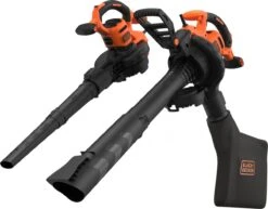 Black & Decker BLACK+DECKER BEBLV300SB- Souffleur QS - 404 Km/h - 3000W - Fonction Aspiration/soufflage - Filaire -Outils Pro Soldes 1200x937 3