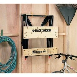 Black & Decker Etabli-étau Workmate Pliable Grand Format - Charge Maximale : 250 Kg - Structure En Acier Et Mâchoires En Bambou WM825-XJ BLACK+DECKER -Outils Pro Soldes 13949981 4