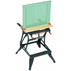 Black & Decker Etabli-étau Pliable Grand Format - Plan De Travail : 610 X 472 Mm - 2 Hauteurs - Charges Maximales : 250 Kg (WM550-XJ) -Outils Pro Soldes 13950001 3