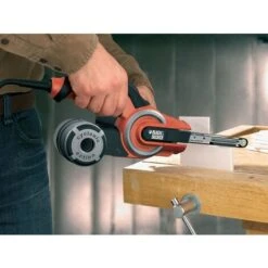 Black & Decker BLACK+DECKER KA902EK Lime électrique Ponceuse à Bande 400W 13mm -Outils Pro Soldes 25459121 4