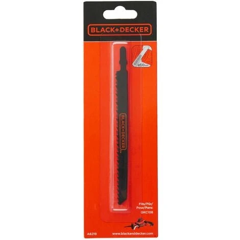 Black & Decker Lame Pour Scie Elagueuse 121 Mm, Ecartement 4 Mm BLACK+DECKER A6219-XJ 3 Black & Decker Lame Pour Scie Elagueuse 121 Mm, Ecartement 4 Mm BLACK+DECKER A6219-XJ