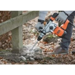 Black & Decker Marteau Perforateur Filaire 1250W Vertical -Outils Pro Soldes 34599105 4