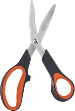 Black & Decker Ciseaux à Fleurs BLACK+DECKER - Ciseaux De Jardin Multifonctions - Lame De Coupe En Acier - Manche En Plastique - Coupe-fleurs Et Sécateur - Zwart/ Oranje -Outils Pro Soldes 814x1200