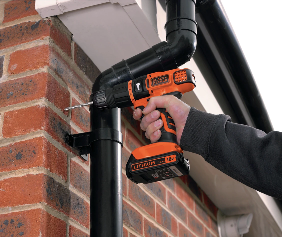 Black & Decker BDCH188N-XJ Perceuse à Percussion Sans Fil 18 Volts, Hors Batteries Et Chargeur 6 Black & Decker BDCH188N-XJ Perceuse à Percussion Sans Fil 18 Volts, Hors Batteries Et Chargeur - Image 4