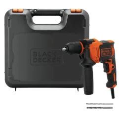 Black & Decker BEH550K-QS Perceuse à Percussion 550 Watts -Outils Pro Soldes beh550k qs perceuse a percussion 550 watts 5