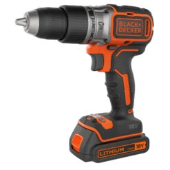 Black & Decker BL188DM2K-QW Perceuse à Percussion Sans Fil 18 Volts 2.0/4.0 Ah Li-ion