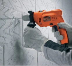 Black & Decker KR504CRESK-QS Perceuse à Percussion 500 Watts -Outils Pro Soldes kr504cresk qs perceuse a percussion 500 watts 4