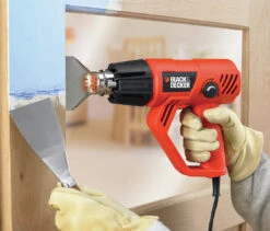 Black & Decker KX2001K-QS Pistolet à Air Chaud 2000W -Outils Pro Soldes kx2001k qs pistolet a air chaud 2000w 1